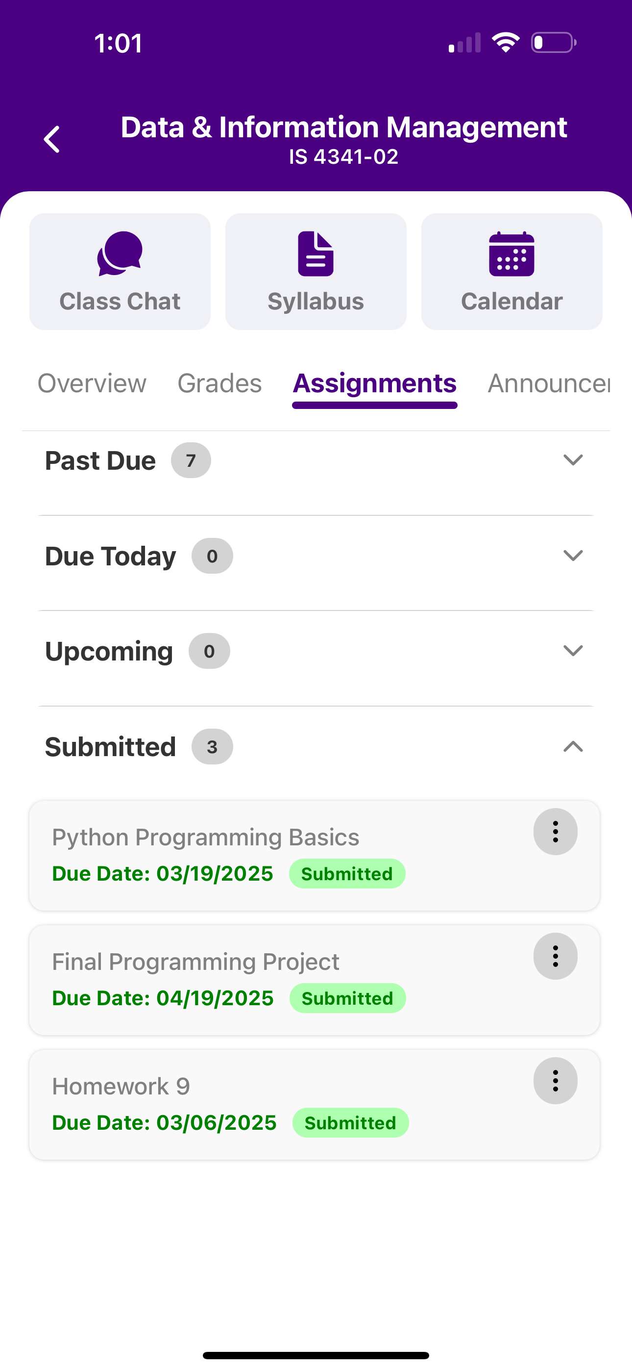 Assignment Sync with LMS